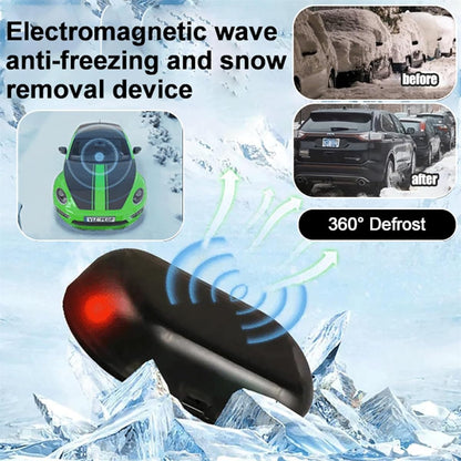 Electromagnetic Wave anti Freezing and Snow Removal Device,2025 New Antifreeze Snow Removal Device,Anti-Freeze Electromagnetic Car Snow Removal Device,Antifreeze Snow Removal Instrument (1 Pcs)