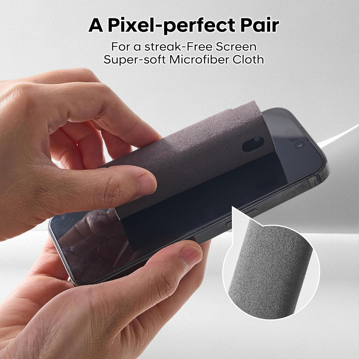 Touchscreen Screen Cleaner Spray, for Phones Ipad Car (Grey)