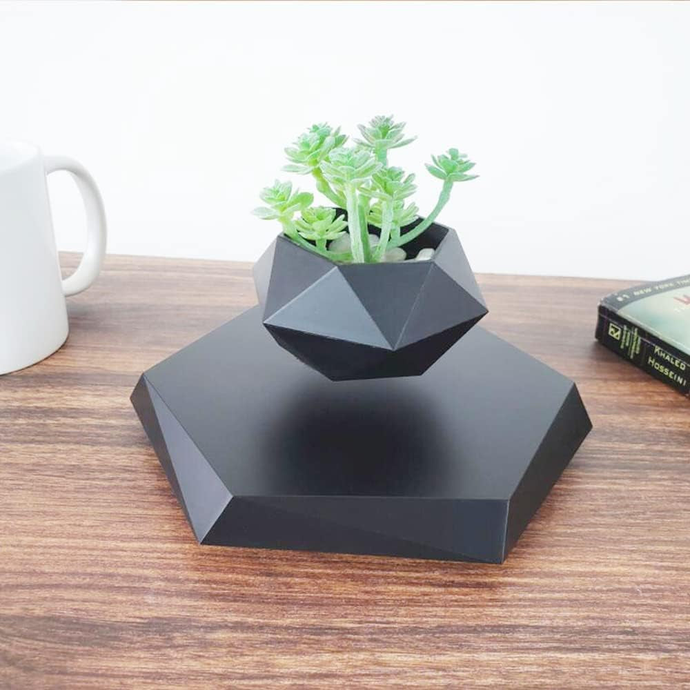 Levitating Plant Pot Floating Air Bonsai Pot Suspension Flower Pot Planter for Desk Decoration