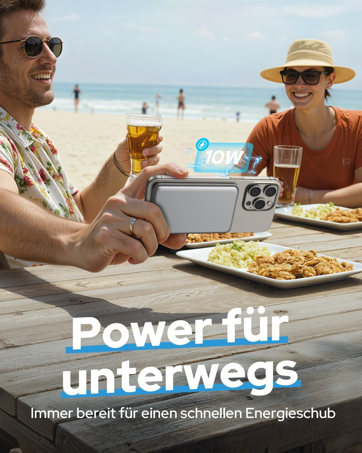 Powerbank Für Magsafe, Magnetische Power Bank Für Iphone 5000Mah