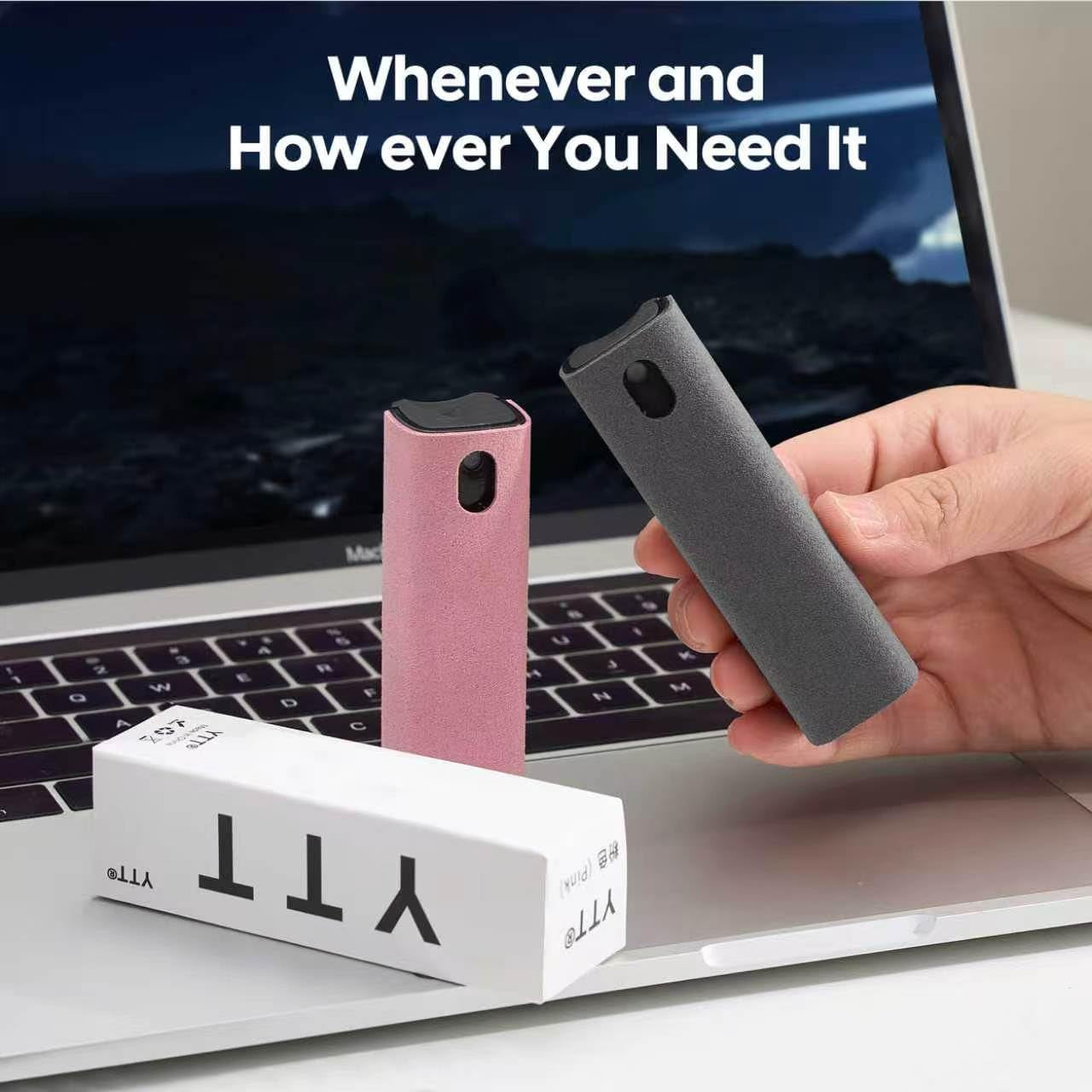 Touchscreen Screen Cleaner Spray, for Phones Ipad Car (Grey)