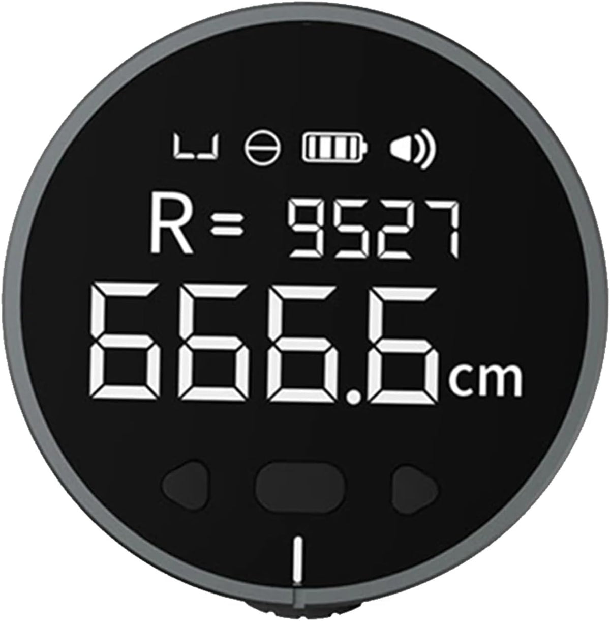 8-In-1 Elektronisches Lineal, Lcd-Display, Entfernungsmesser, Hochpräzises Hand-Längenmesswerkzeug Für Ebene Kurvenmessungen