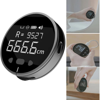 8-In-1 Elektronisches Lineal, Lcd-Display, Entfernungsmesser, Hochpräzises Hand-Längenmesswerkzeug Für Ebene Kurvenmessungen