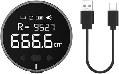 8-In-1 Elektronisches Lineal, Lcd-Display, Entfernungsmesser, Hochpräzises Hand-Längenmesswerkzeug Für Ebene Kurvenmessungen