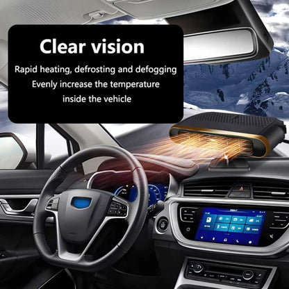 200W Electric Car Heater Air Cooler Fan 12V Portable Demister Defroster Heating Fan Dryer Windshield Defogging Accessroie 2026