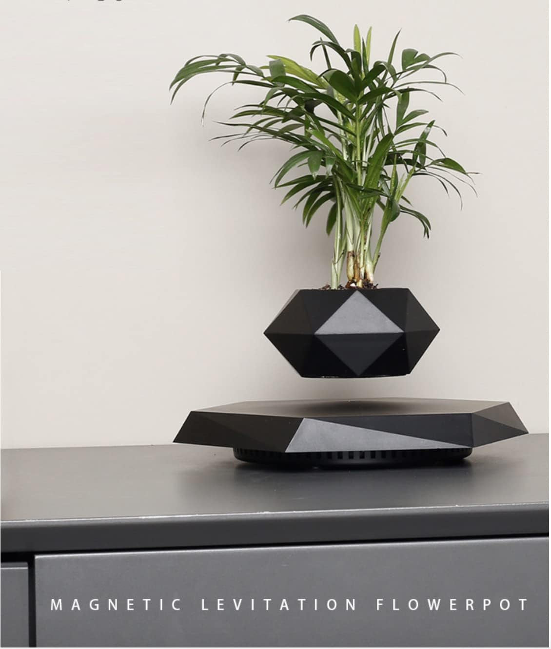 Levitating Plant Pot Floating Air Bonsai Pot Suspension Flower Pot Planter for Desk Decoration